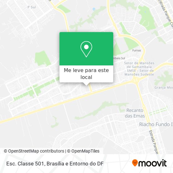 Esc. Classe 501 mapa