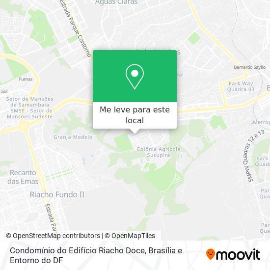 Condomínio do Edifício Riacho Doce mapa