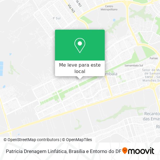 Patricia Drenagem Linfática mapa