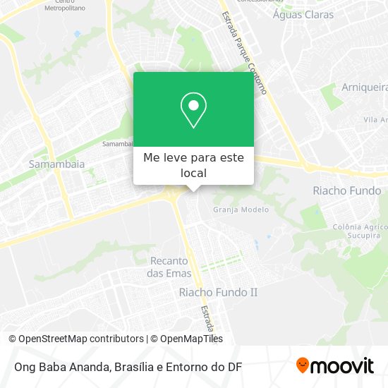 Ong Baba Ananda mapa