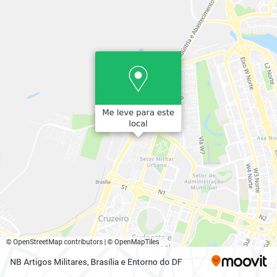 NB Artigos Militares mapa