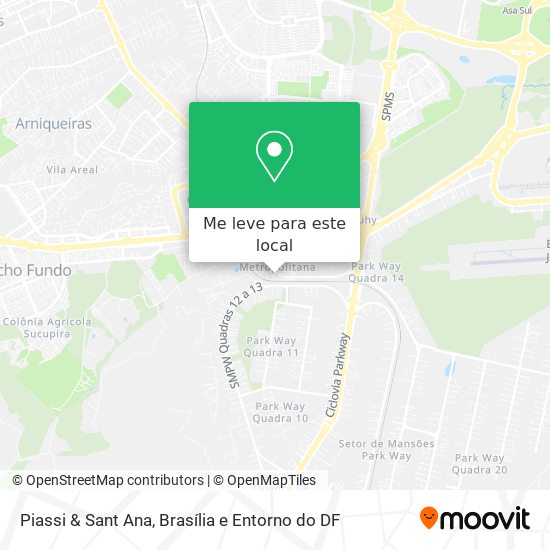Piassi & Sant Ana mapa
