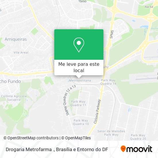 Drogaria Metrofarma . mapa