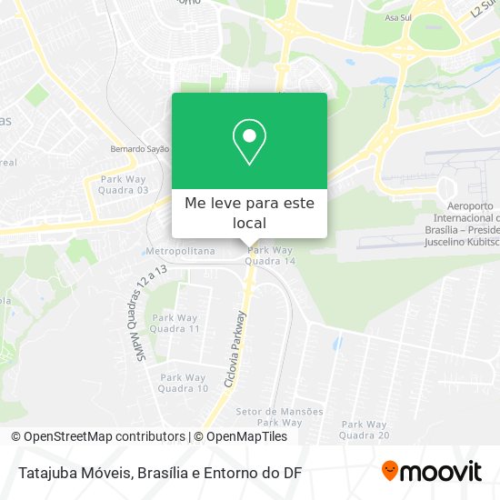 Tatajuba Móveis mapa