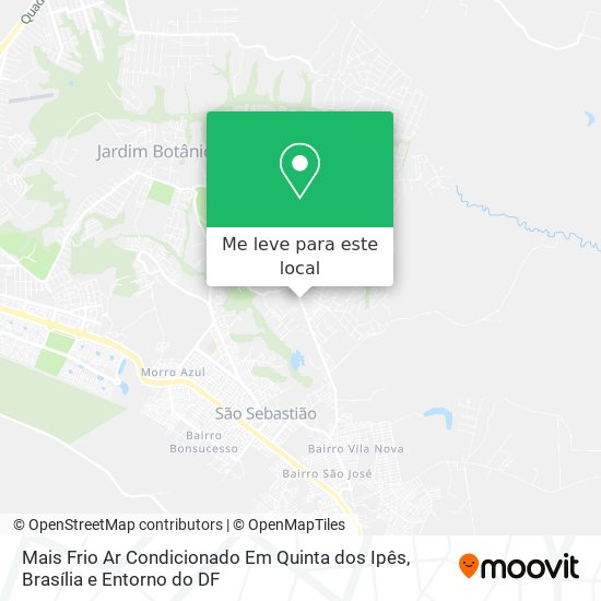 Mais Frio Ar Condicionado Em Quinta dos Ipês mapa