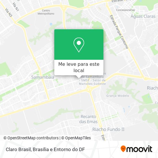 Claro Brasil mapa