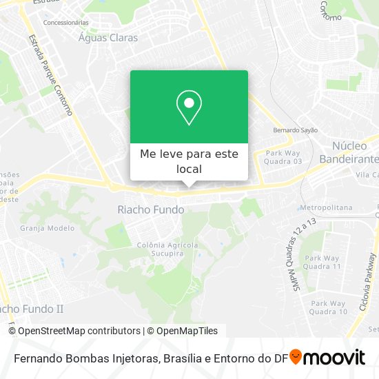 Fernando Bombas Injetoras mapa