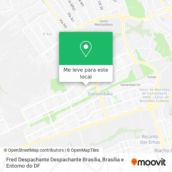 Fred Despachante Despachante Brasilia mapa