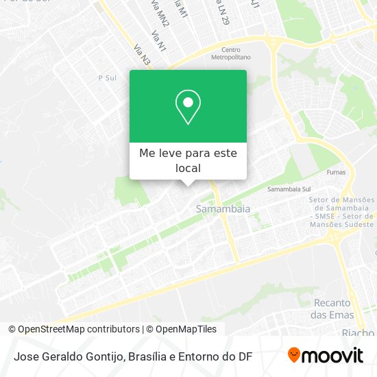 Jose Geraldo Gontijo mapa