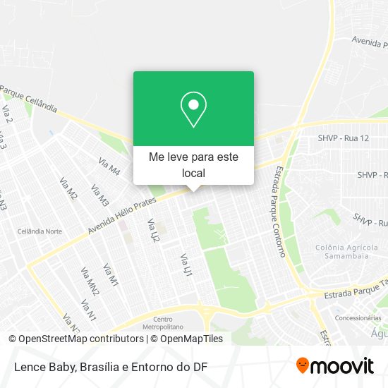 Lence Baby mapa