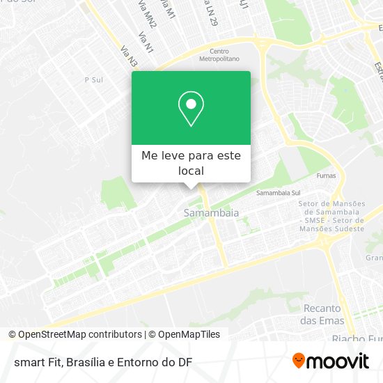 smart Fit mapa