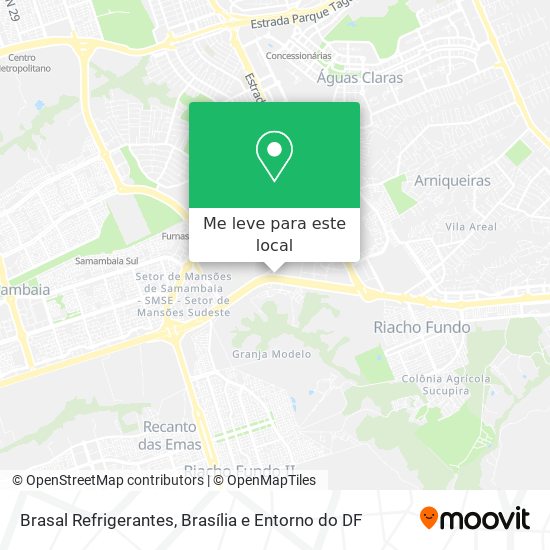Brasal Refrigerantes mapa