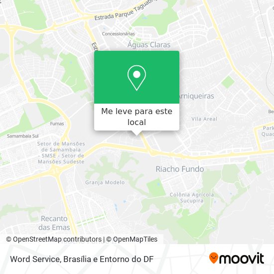 Word Service mapa