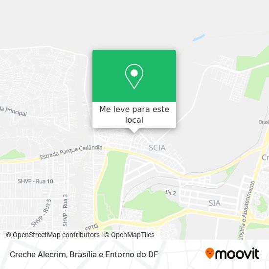 Creche Alecrim mapa