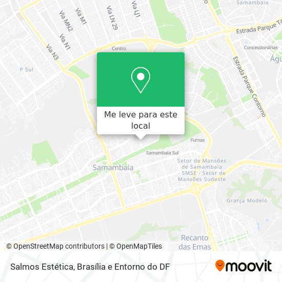 Salmos Estética mapa