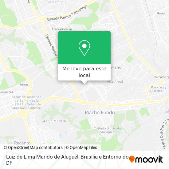 Luiz de Lima Marido de Aluguel mapa