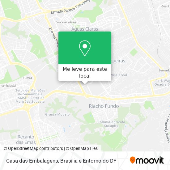Casa das Embalagens mapa
