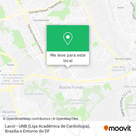 Lacor - UNB (Liga Acadêmica de Cardiologia) mapa