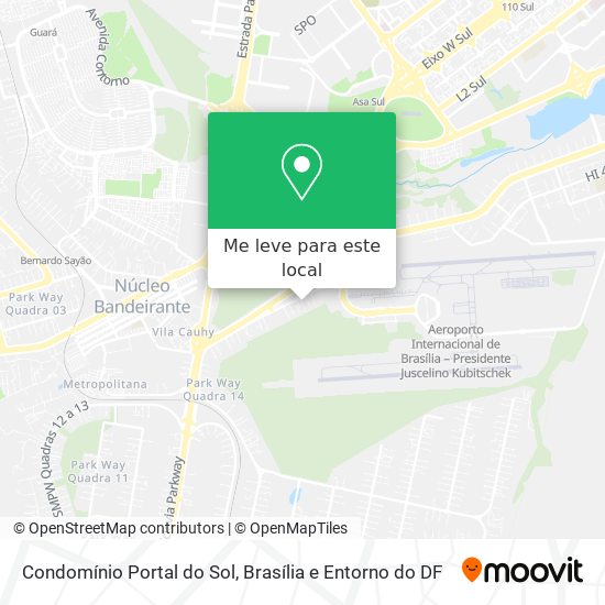 Condomínio Portal do Sol mapa
