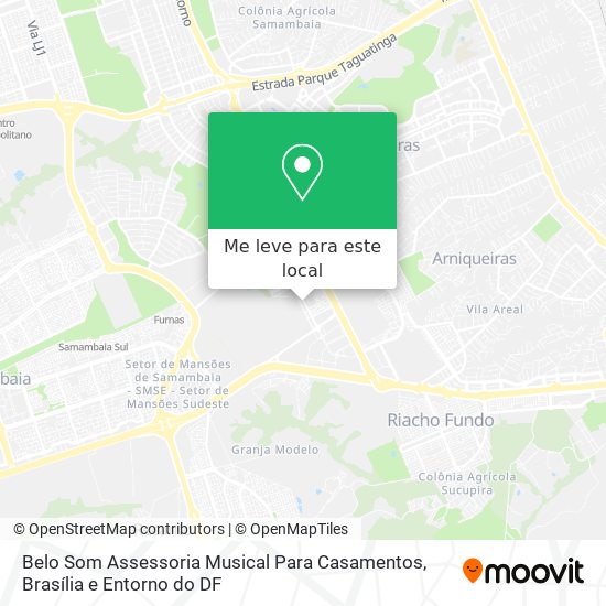 Belo Som Assessoria Musical Para Casamentos mapa