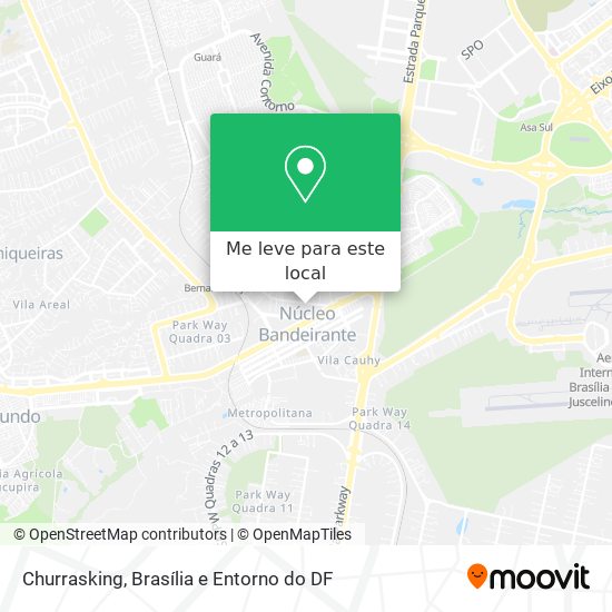Churrasking mapa