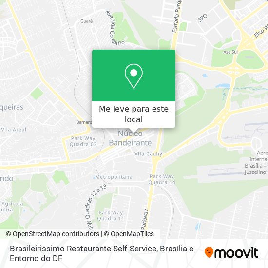 Brasileirissimo Restaurante Self-Service mapa