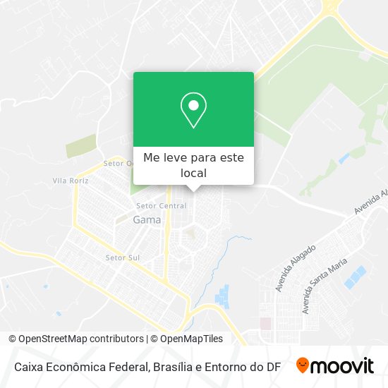 Caixa Econômica Federal mapa
