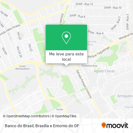Banco do Brasil mapa