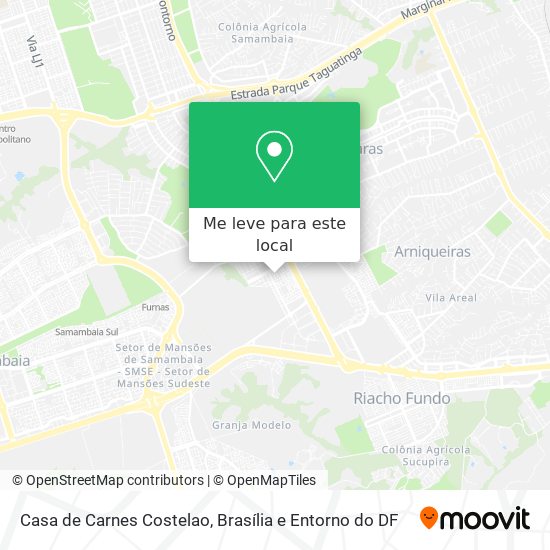 Casa de Carnes Costelao mapa
