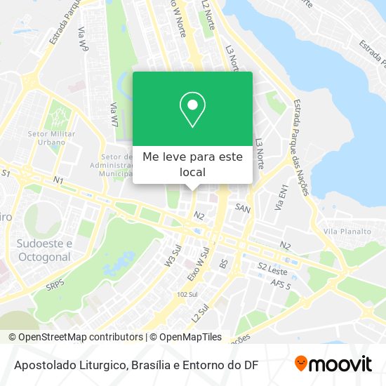 Apostolado Liturgico mapa