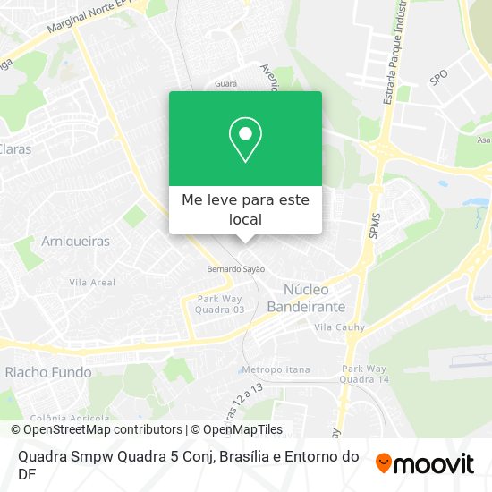 Quadra Smpw Quadra 5 Conj mapa