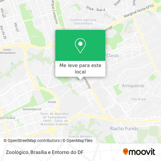 Zoológico mapa