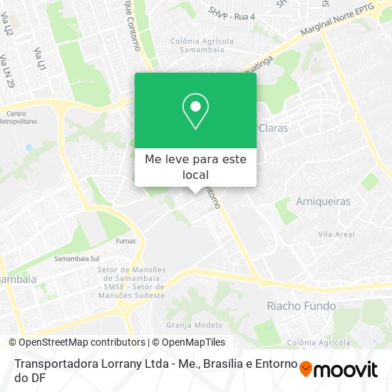 Transportadora Lorrany Ltda - Me. mapa