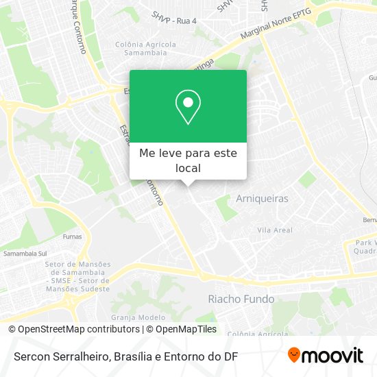 Sercon Serralheiro mapa