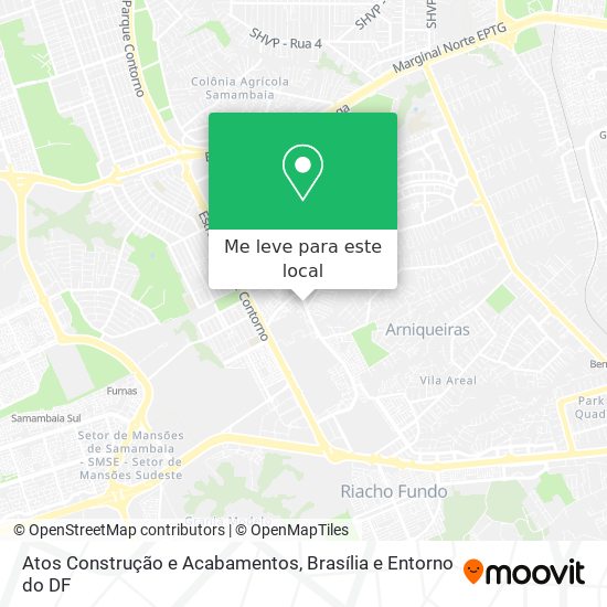 Atos Construção e Acabamentos mapa