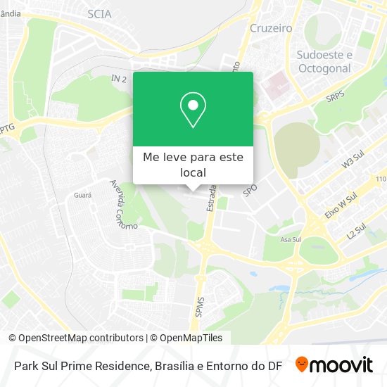 Park Sul Prime Residence mapa