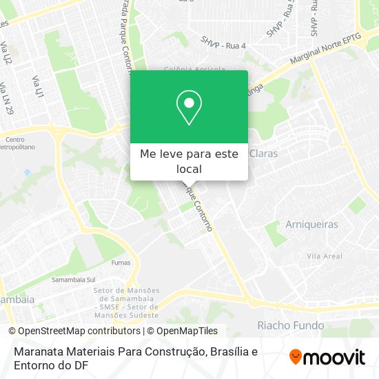 Maranata Materiais Para Construção mapa