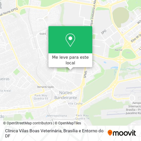 Clínica Vilas Boas Veterinária mapa