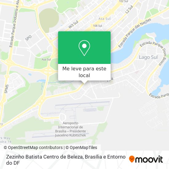 Zezinho Batista Centro de Beleza mapa