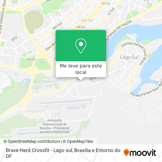 Brave Herd Crossfit - Lago sul mapa