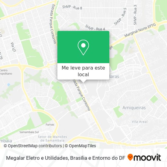 Megalar Eletro e Utilidades mapa