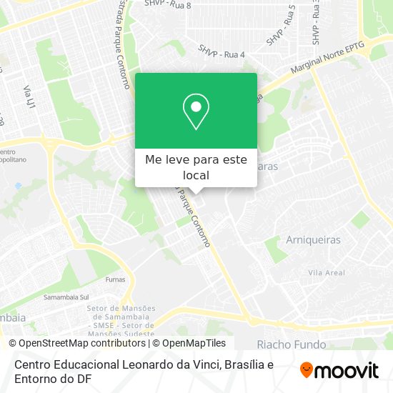 Centro Educacional Leonardo da Vinci mapa