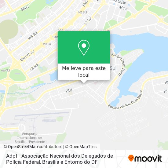 Adpf - Associação Nacional dos Delegados de Polícia Federal mapa