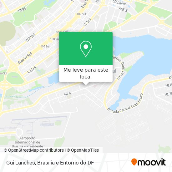 Gui Lanches mapa
