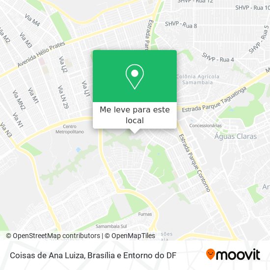 Coisas de Ana Luiza mapa