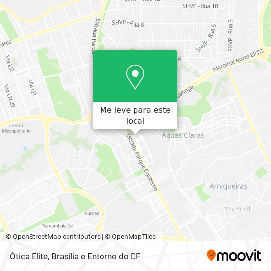 Ótica Elite mapa