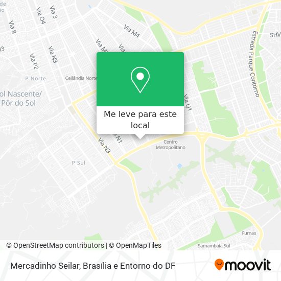 Mercadinho Seilar mapa