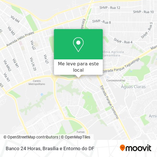 Banco 24 Horas mapa