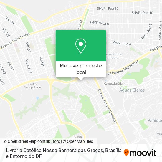 Livraria Católica Nossa Senhora das Graças mapa