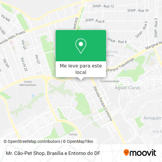 Mr. Cão-Pet Shop mapa